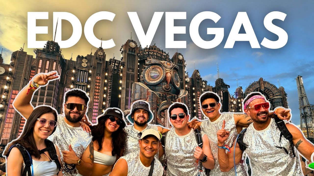 EDC VEGAS 2025: Sobreviví al festival más salvaje del mundo | Precios, Camp, Tips | Parte 1
