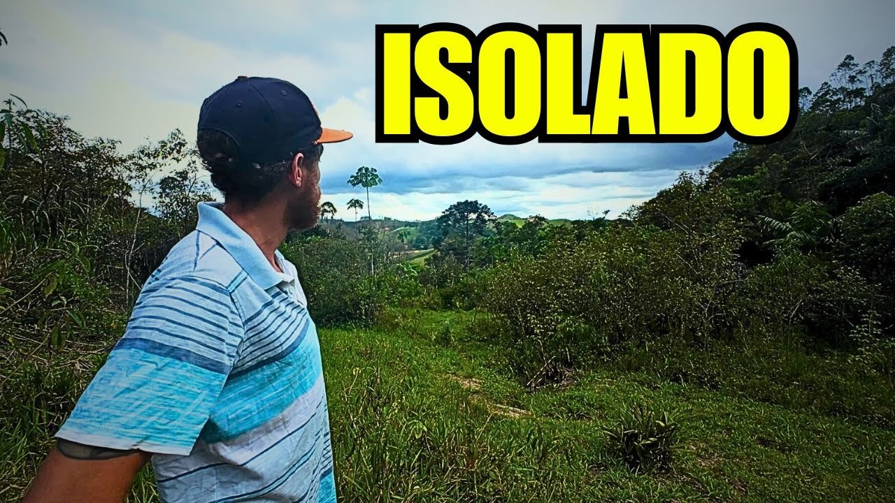 eu parei de viajar hoje VIVO ISOLADO NAS MONTANHAS