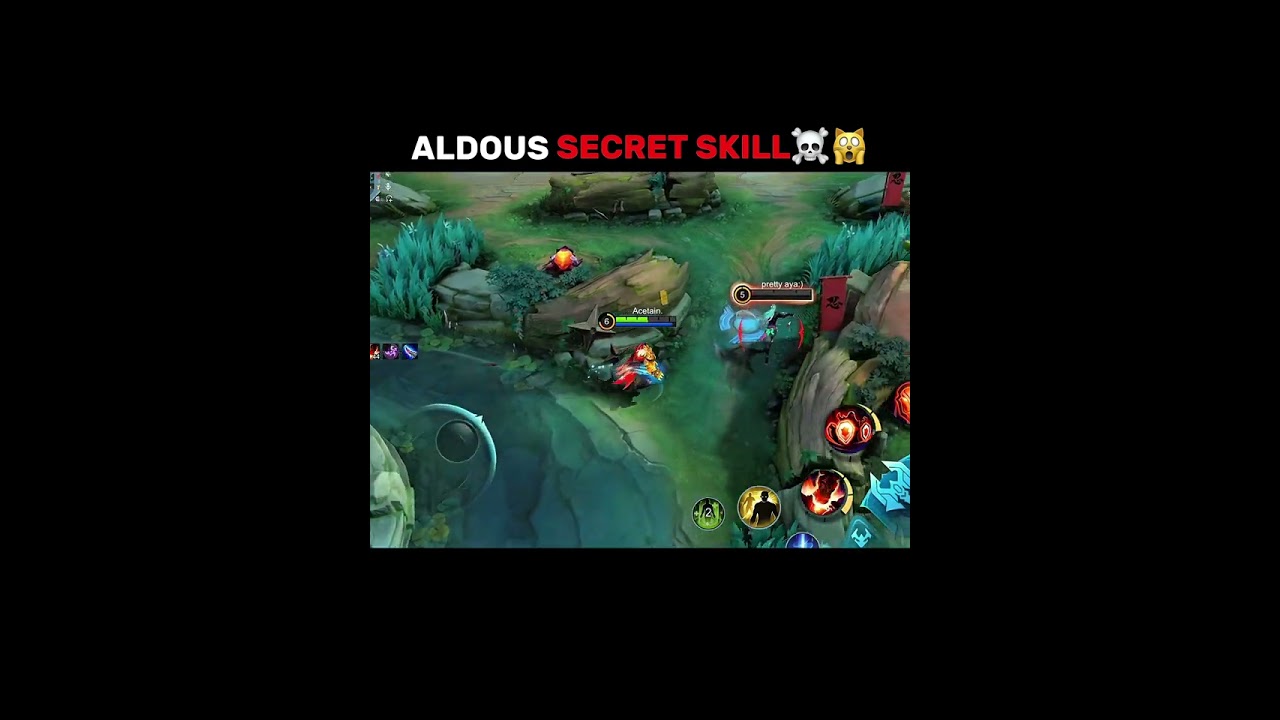 Top global aldous secret skill🙀☠️ #mlbb