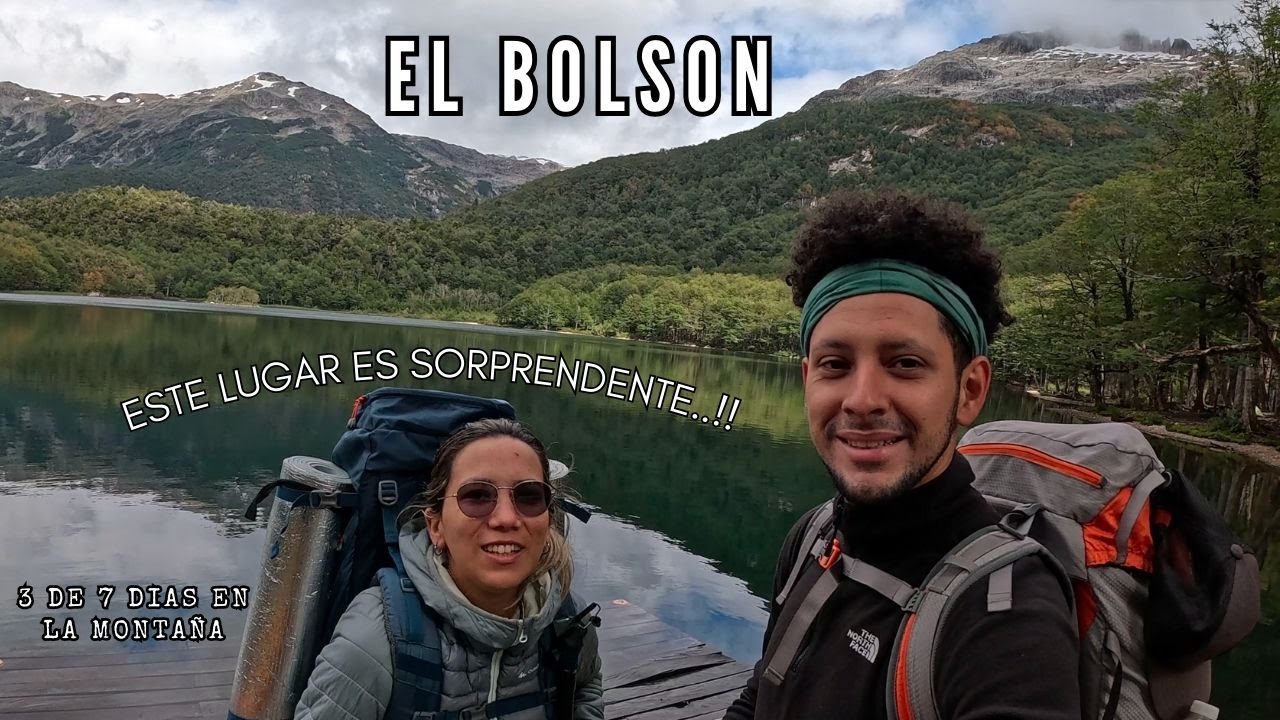 Travesía a REFUGIO LOS LAGUITOS DIA 3 de 7 RECORRIENDO REFUGIOS de MONTAÑA en el BOLSON precios guía
