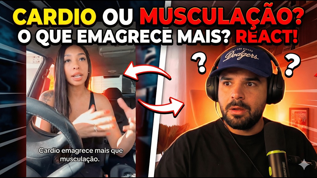 CARDIO OU MUSCULAÇÃO? O que EMAGRECE mais?