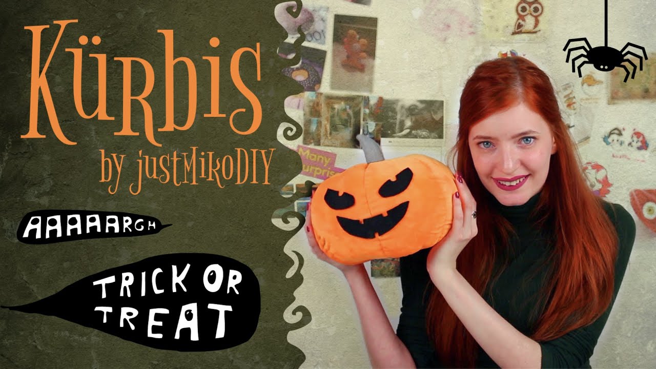 Kürbis Plüsch nähen 🎃 | Herbst/Halloween | DIY
