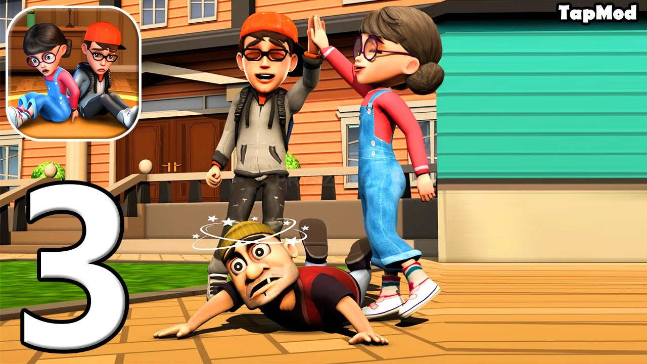 Save The House Prank Games - Gameplay Walkthrough Part 3 Tutorial Chapter 3 & 4 - iOS, Android