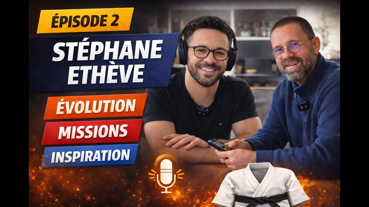 Aïki Talk #2 – Pédagogie en Aïkido, défis et Q&A avec Stéphane Ethève | Podcast