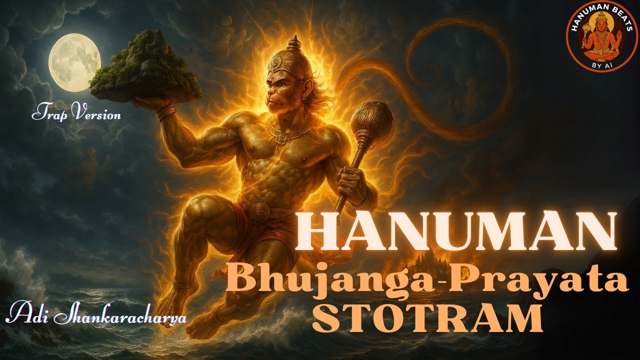 📿 Shri Hanumat Bhujanga-Prayata Stotram | अद्भुत हनुमान स्तोत्र | Adi Shankaracharya | With Meaning
