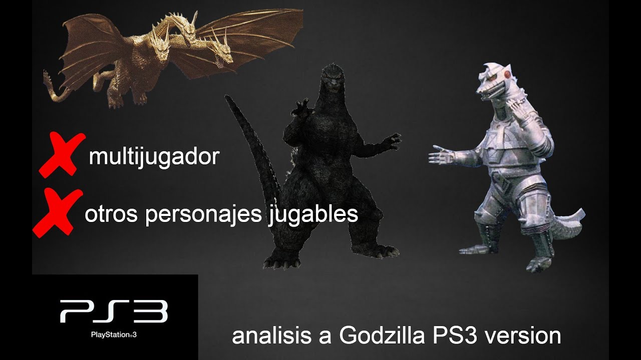 Análisis a Godzilla PS3 (Solo la versión de PS3) (con spoilers)