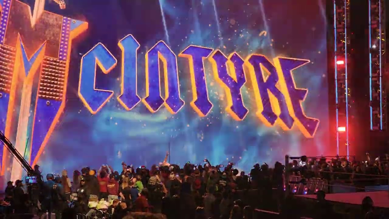 Drew McIntyre WWE Extreme Rules 2022 Entrance Live