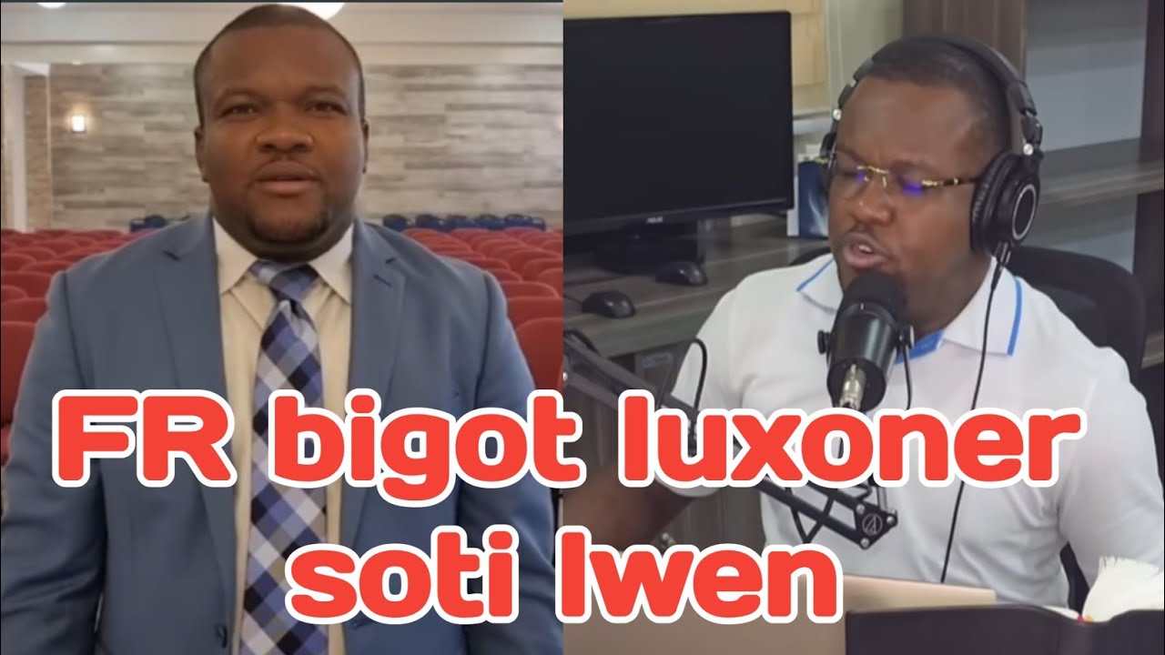 PASTEUR BIGOT LUXONER AP EKSPLIKE KOTEL SOTI/MOUN KI PAT KONNEN PASTE BIGOT MEN LI