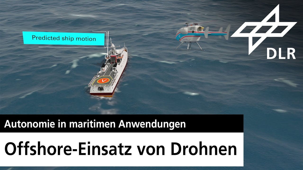 Autonomie für Drohnen in maritimen Anwendungen