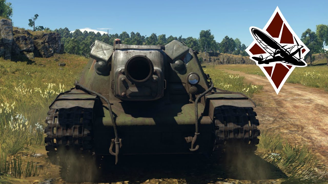 SU152 Stalin's Nuke Launcher (War thunder Gameplay)