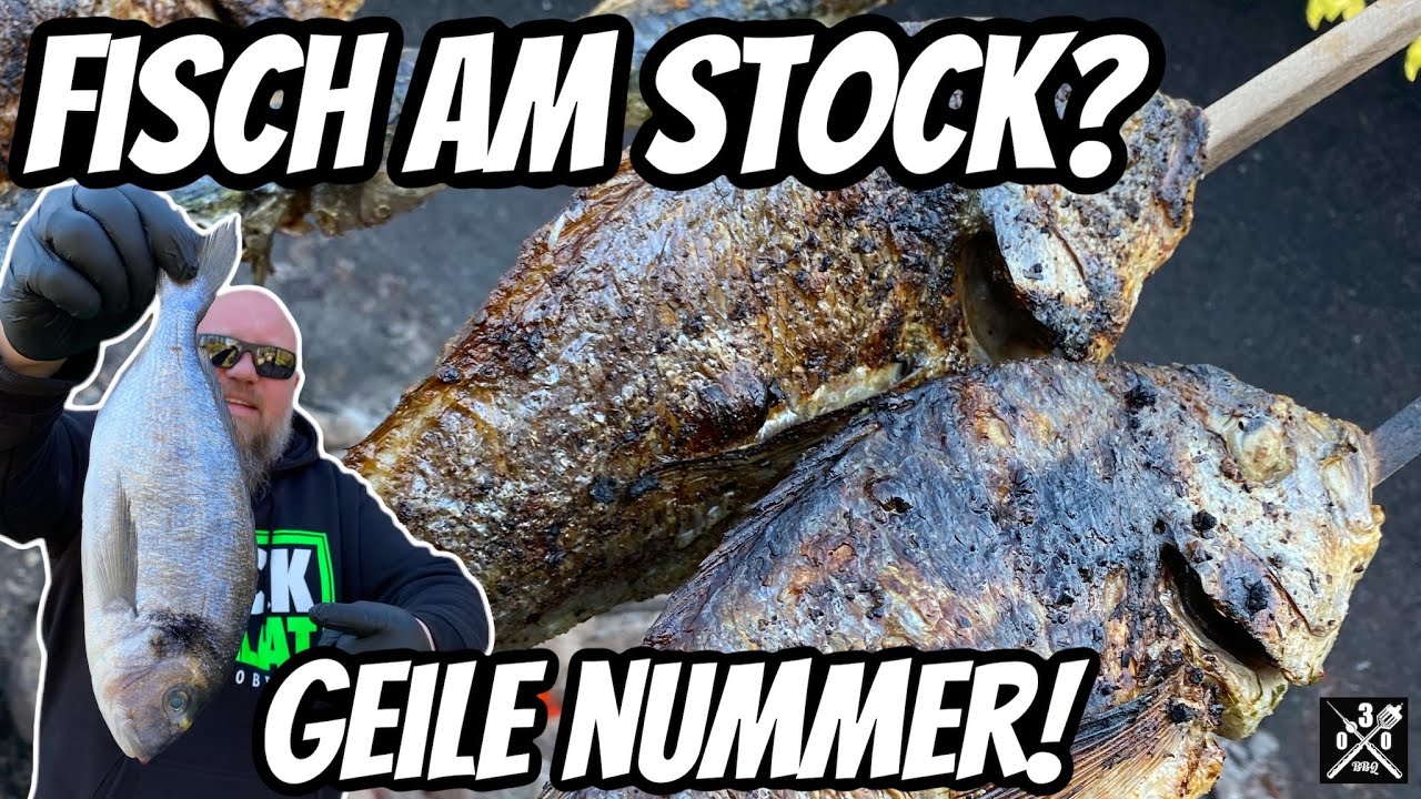Die BESTE Art Fisch zu grillen | Steckerlfisch - 030 BBQ