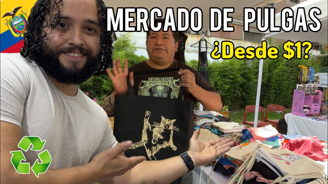 ¿SÚPER BARATO?💰/ Mercado de Pulgas en Quito • ECUADOR