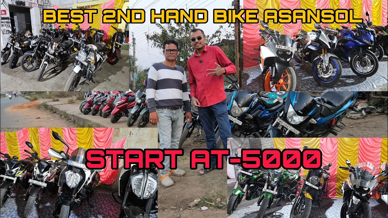 Best second hand bike market in asansol(chanda) #pardip auto