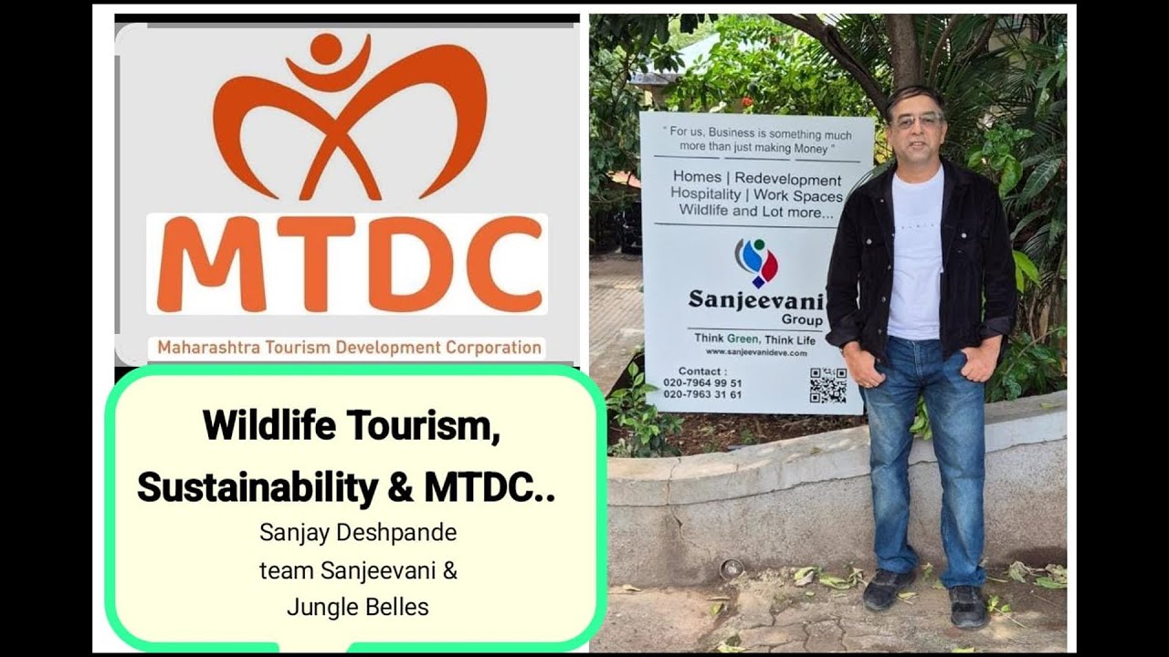 Sanjay Deshpande addressing Maharashtra Tourism Development Corporation's all team across the State