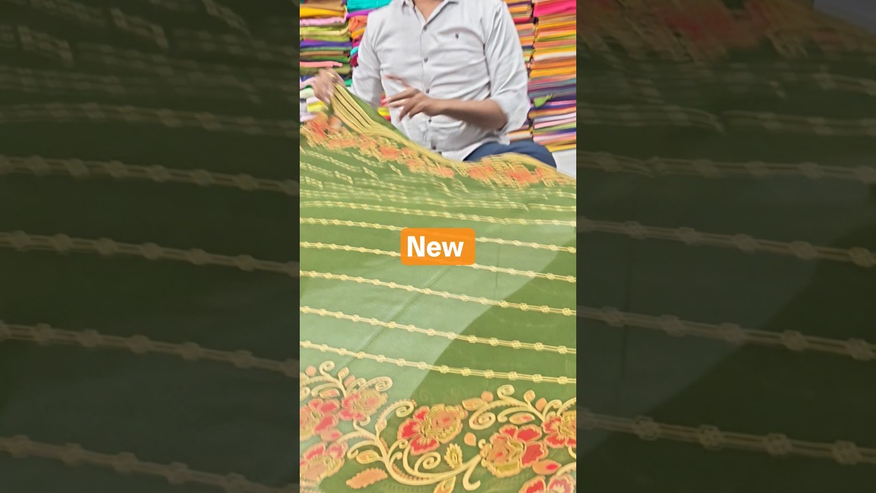 રેગ્યુલર ઘરમાં પહેરાય તેવી નવી સાડી #chamundasaree #youtubeshorts #new  #trending #viral