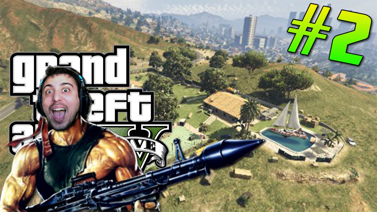 GTA V BATALLAS CONTRA SUBS #2, EL LOCO DE LA MINIGUN VUELVE! xFaRgAnx c/ Flowstreet