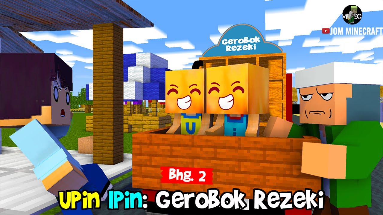 Upin Ipin Gerobok Rezeki Part 2 | Upin & Ipin Terbaru Musim 15 (Tiru Aksi Upin Ipin Gerobok Rezeki)