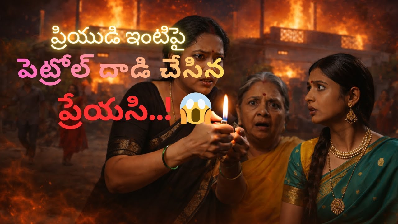 ప్రియుడి ఇంటిపై పెట్రోల్ దాడి చేసిన ప్రేయసి..! 😱