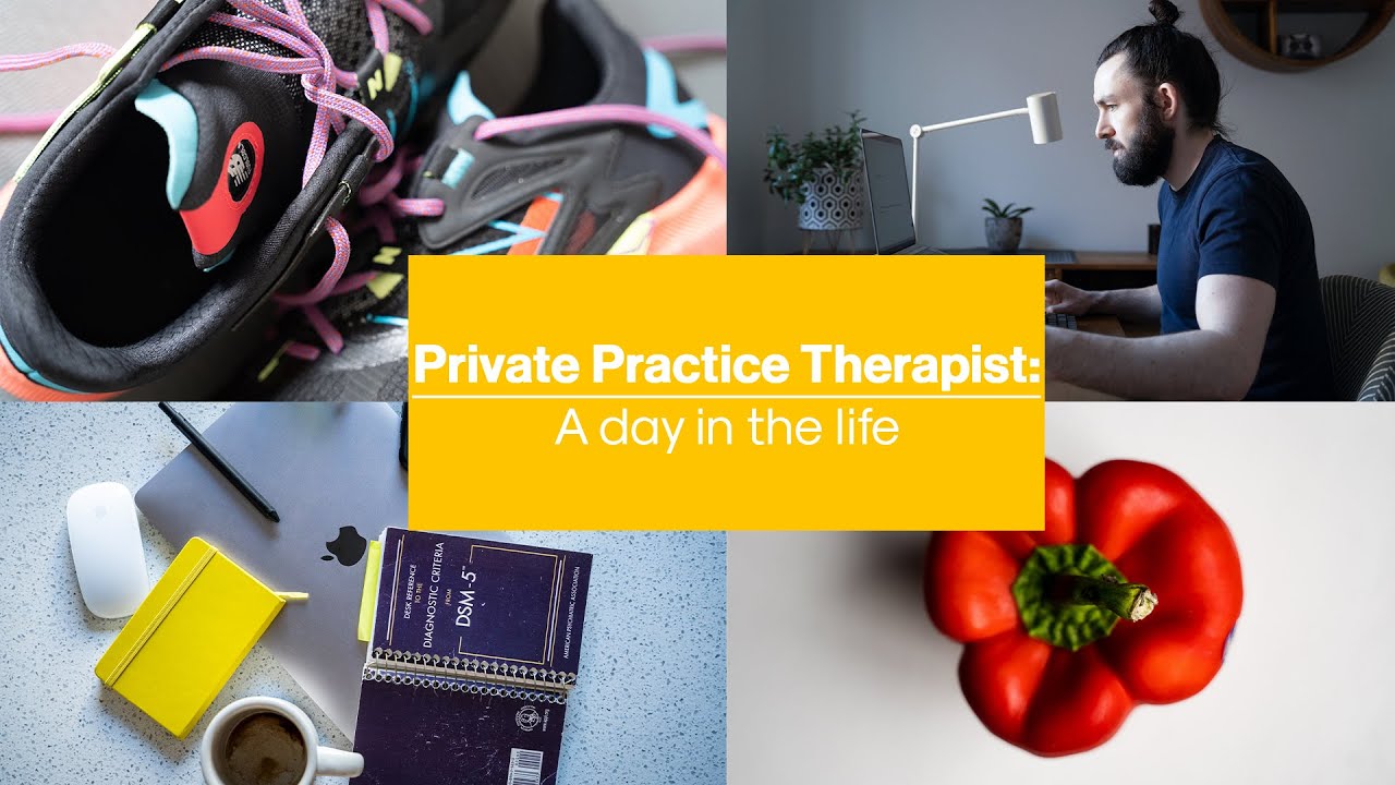 A day in the life of a private practice therapist