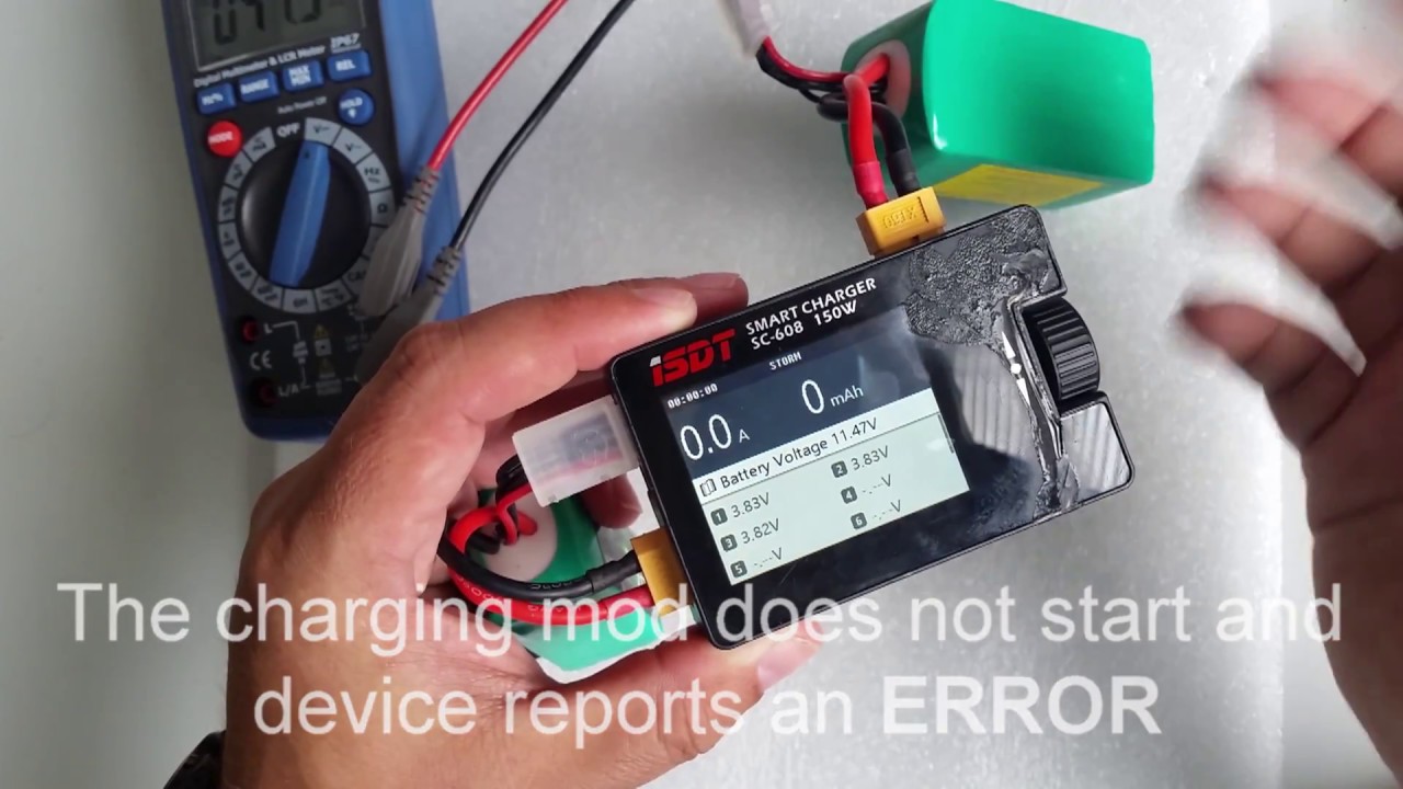 ISDT SC-608  150W  Charger problem