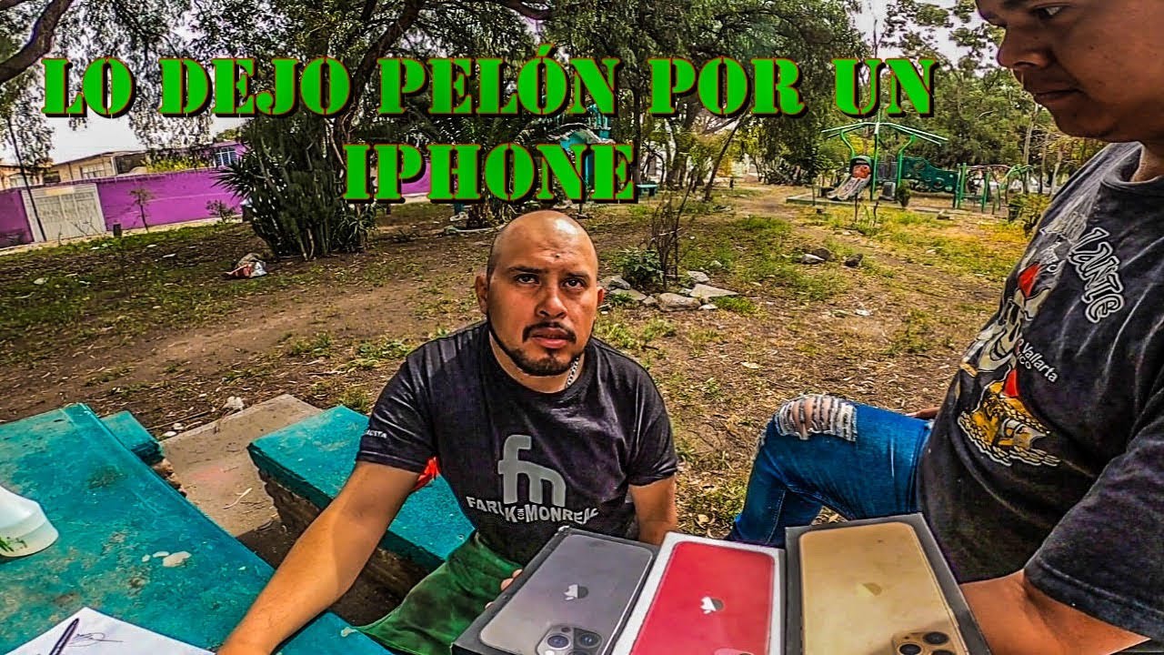 Rapando desconocido por caja de iPhone (BROMA)