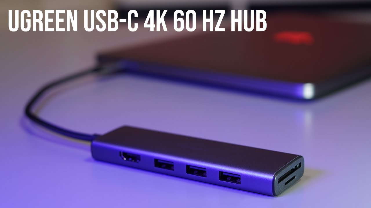 UGREEN 4k 60 Гц USB C HUB — возвращаем вам порты по разумной цене!