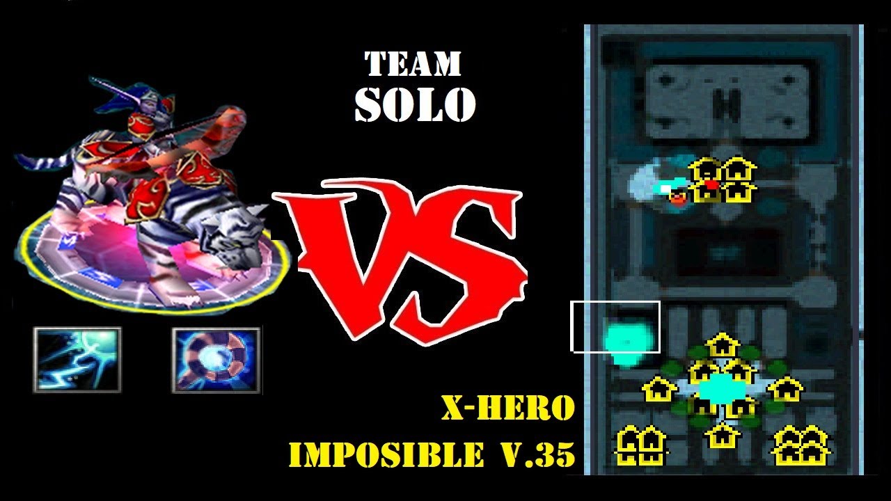 X-Hero Siege Imposible V.35 - Unique move of 