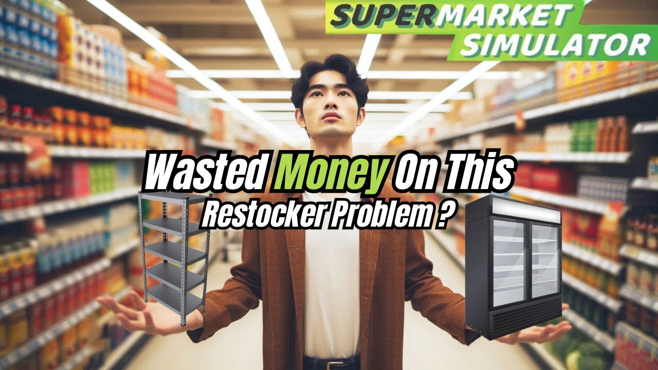 My New Restocker is not Working: Supermarket Simulator