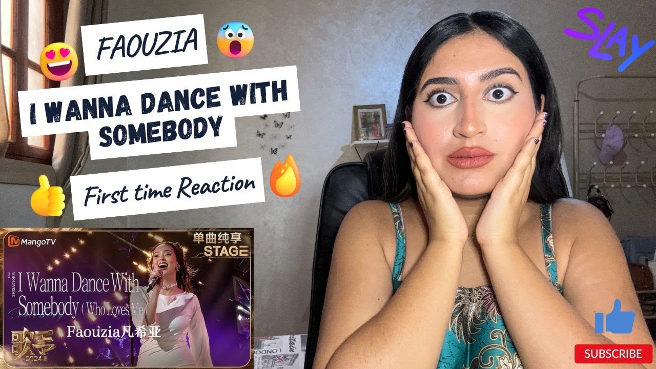SHE CAN DO IT ALL ! Faouzia《I Wanna Dance With Somebody》| Singer 2024 | First time REACTION/REVIEW
