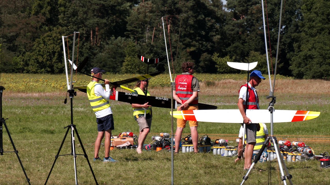 Weltmeisterschaft der Modellflieger  F3B - Elsterheide OT Nardt - 12.8.2025