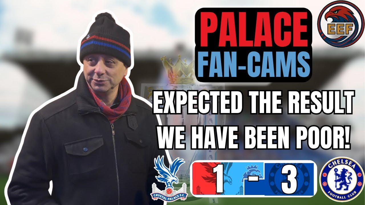EAGLE CAMS | CHAIRMAN | CRYSTAL PALACE 1-3 CHELSEA | #crystalpalace #chelsea #cryche 