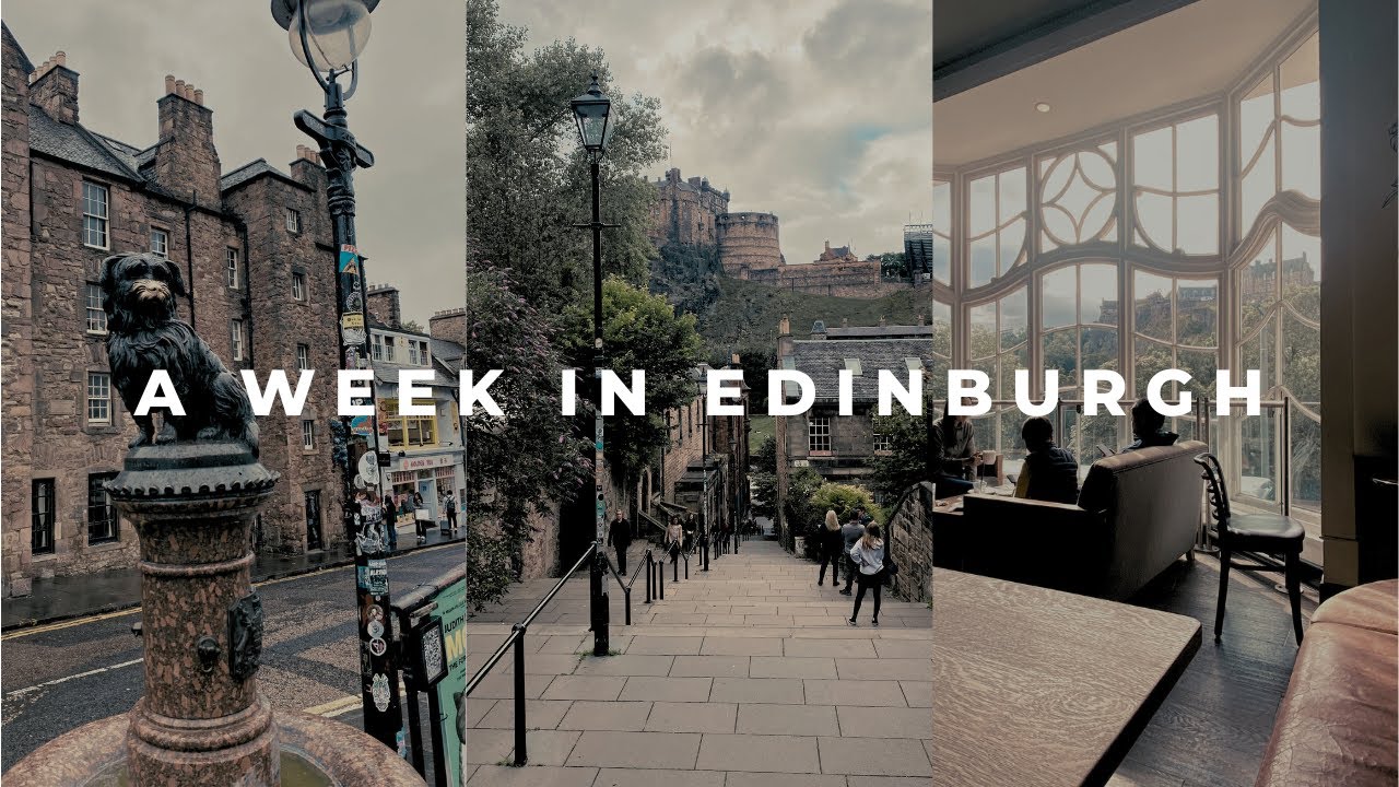 A week working in Edinburgh | Cozy cafes, museums, and sights