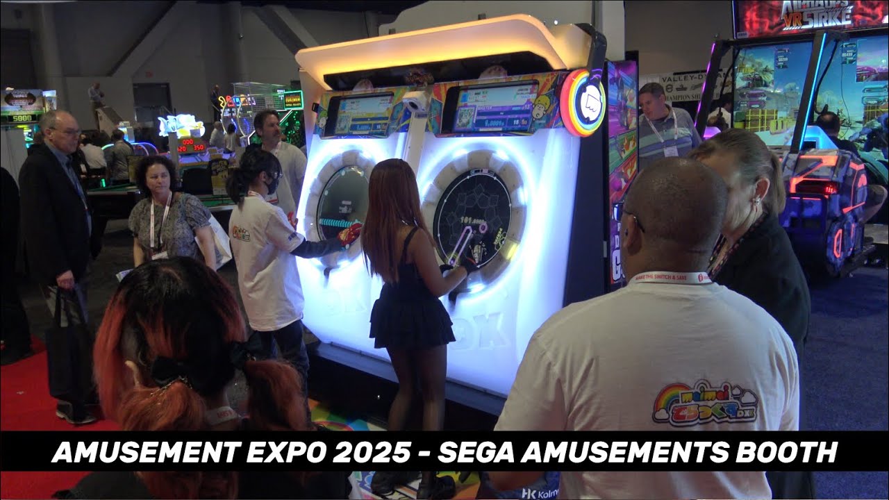Sega Amusements на выставке развлечений 2025