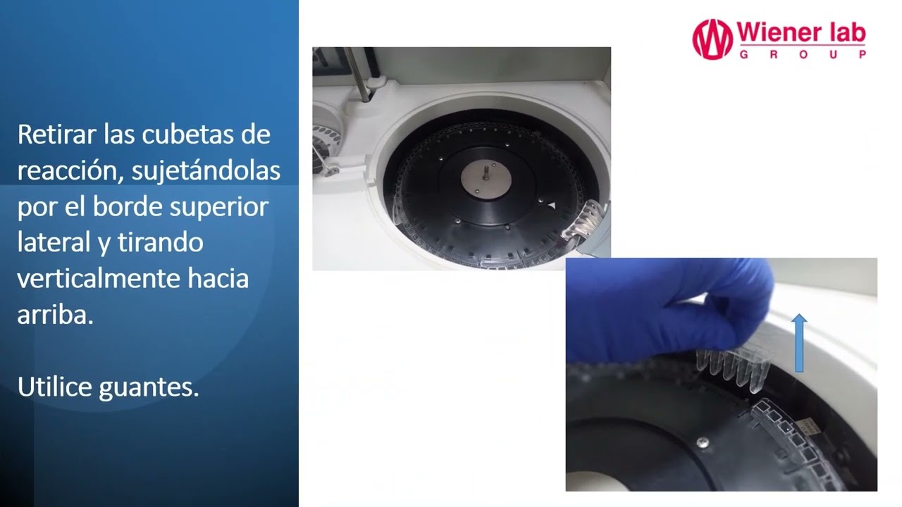 CM250 Reemplazo de cubetas de reacci&oacute;n