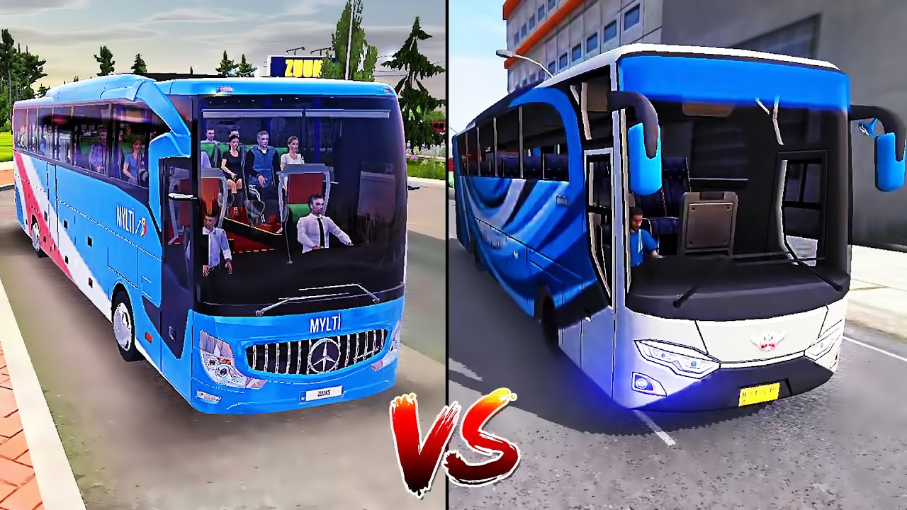 Bus Simulator Indonesia VS Bus Simulator: Ultimate - Best Android Gameplay