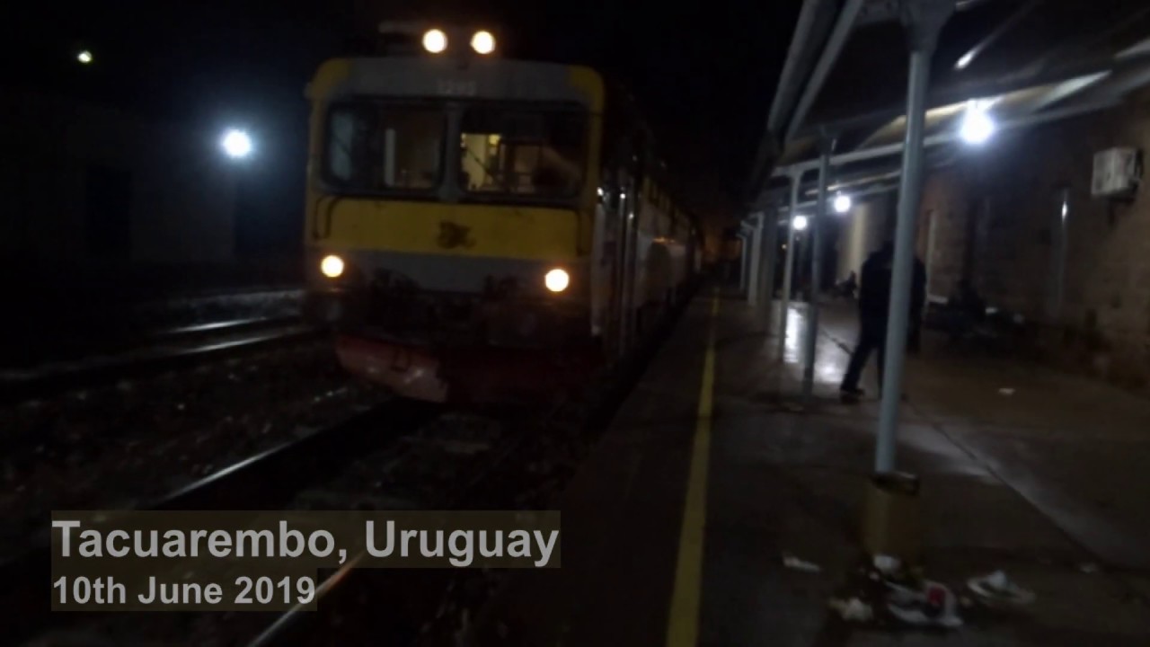 Train Cab View A.F.E. Uruguay: Tacuarembó – Rivera line