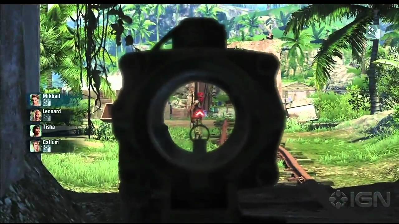 Far Cry 3 Four Player Co-op Demo - Sony E3 2012 Press Conference