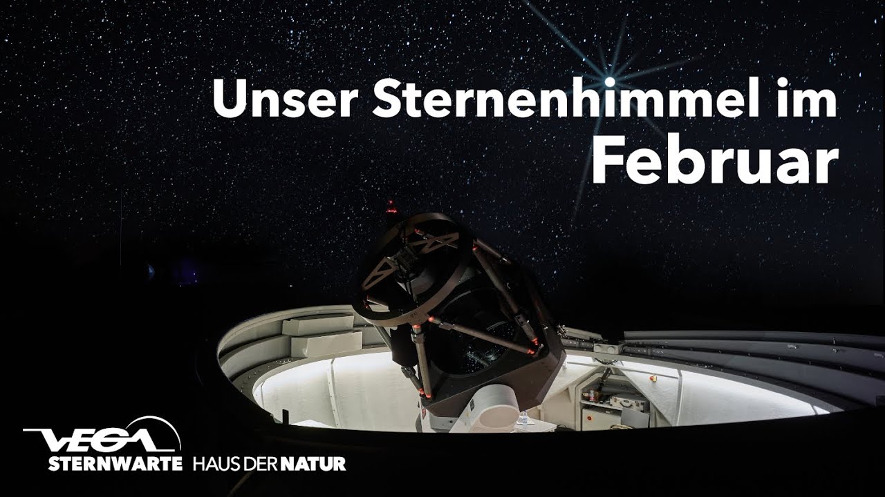Sternenhimmel Februar 2026