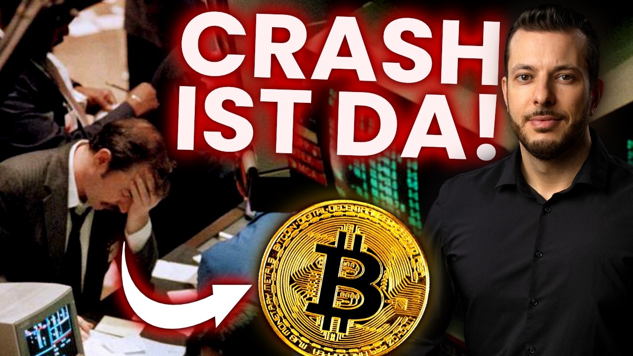 CRASH: BITCOIN F&Auml;LLT UNTER $82.000! 📉😳 WAS IST LOS?
