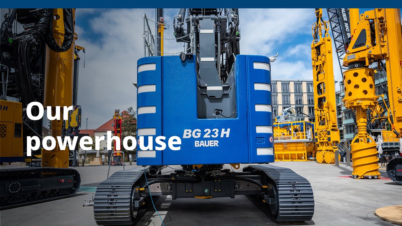 Powerful and compact – Our BG 23 H | BAUER Maschinen GmbH