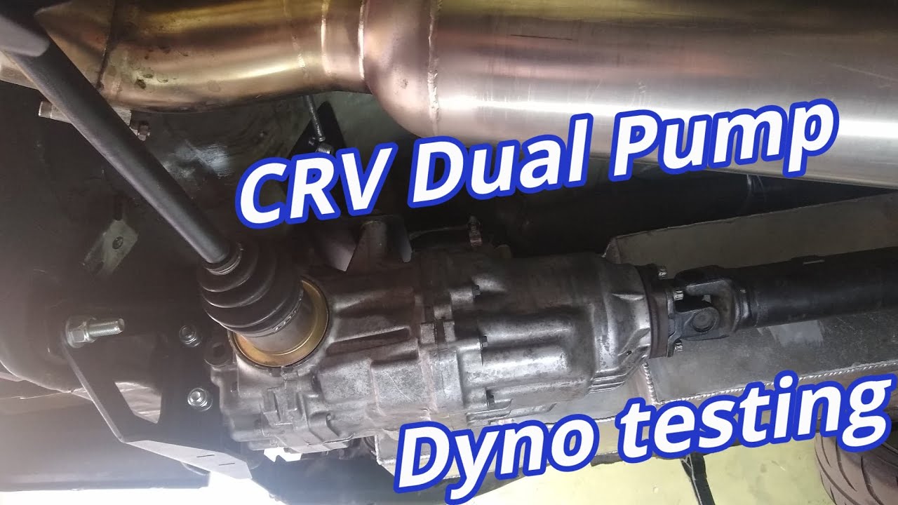 Тестирование CRV AWD Diff Dyno до и после модернизации Power Transfer