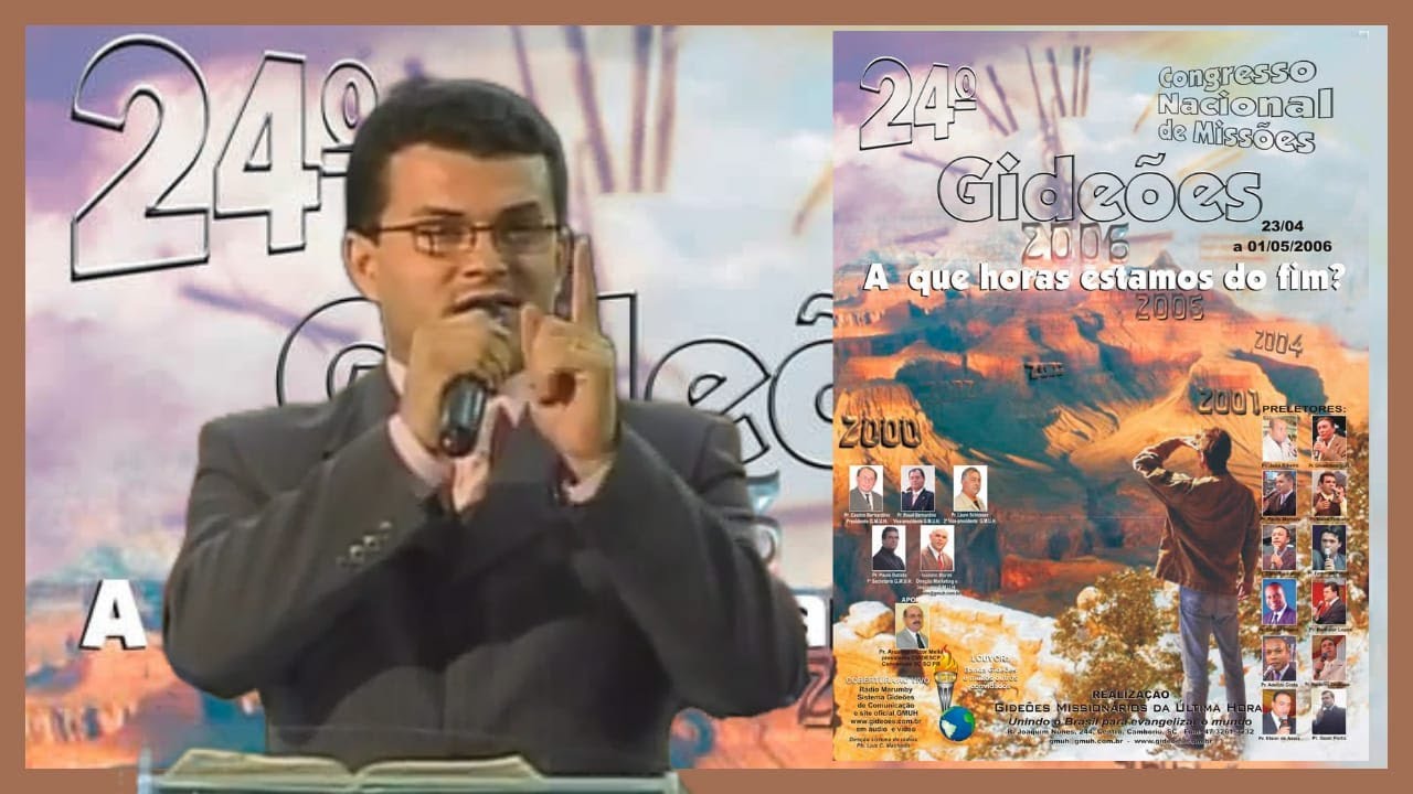 Pr. Benhour Lopes - O Poder Do Sangue De Jesus I Gideões 2006