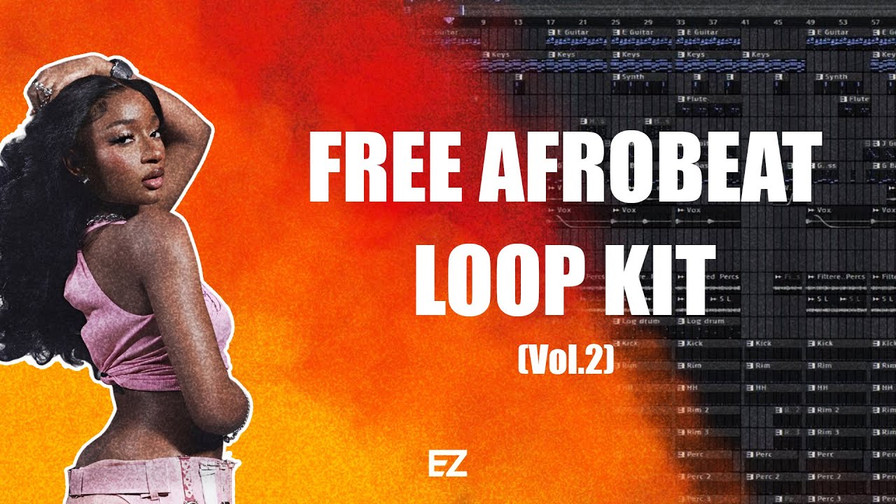 🔥[FREE]🔥 AFROBEAT LOOP KIT/SAMPLE PACK (25+ Royalty Free Drum Loops)