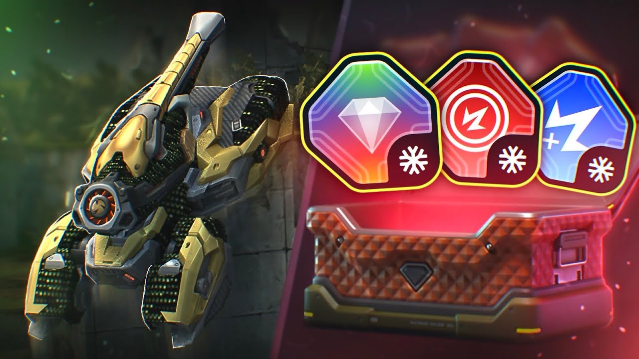 Tanki Online - Freeze Excelsior, Stable Mix & Critical Mix Augments | Epic Container Exotics Review