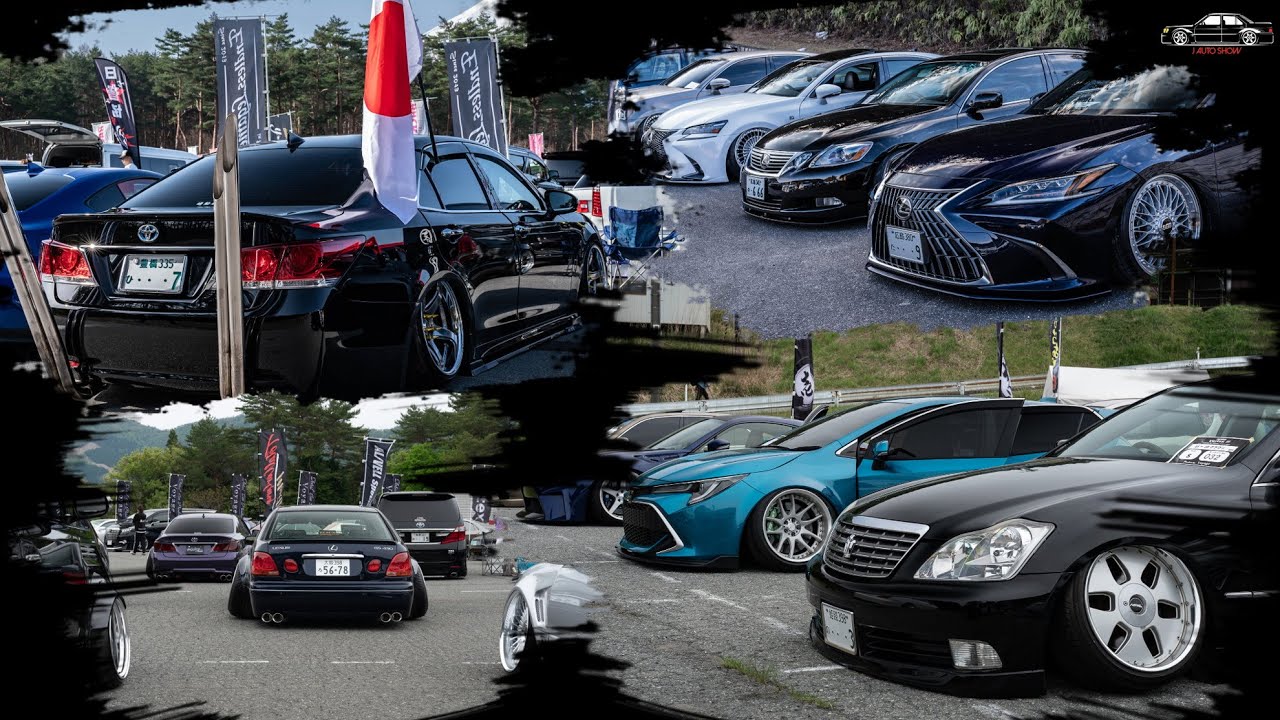 Japanese VIP STYLE Dress up Car Show walk arround 500 Cars - ドレスアップカーコンテスト