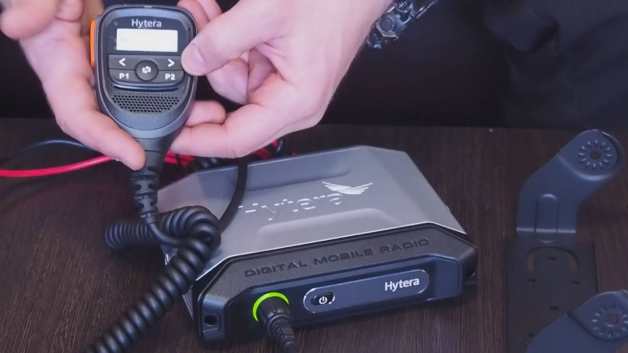 Hytera MD655 - DMR радиостанция с дистанционным управлением