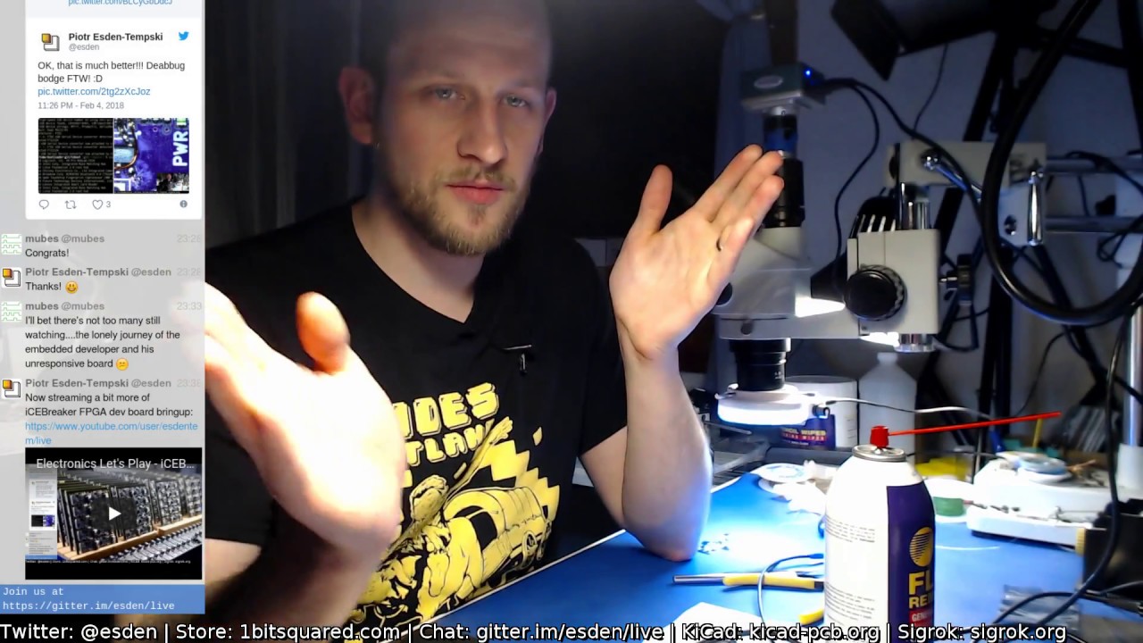 Electronics Let's Play #6 - iCEBreaker ICE40UP5k FPGA dev board prototype assembly and bringup #2