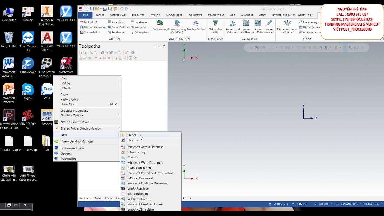 Update Post Processors from old version Mastercam X9 to Mastercam 2018 CAD/CAM/CNC
