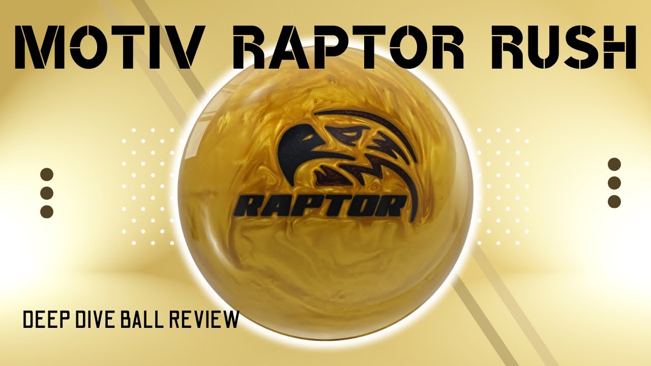 NEW | Good as Gold | Motiv Raptor Rush Deep Dive Bowling Ball Review