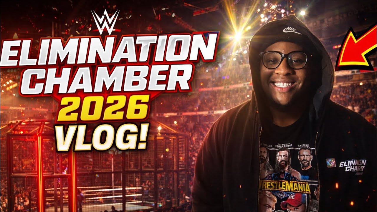 I Went to WWE Elimination Chamber 2026… It Was CRAZY! (Vlog)
